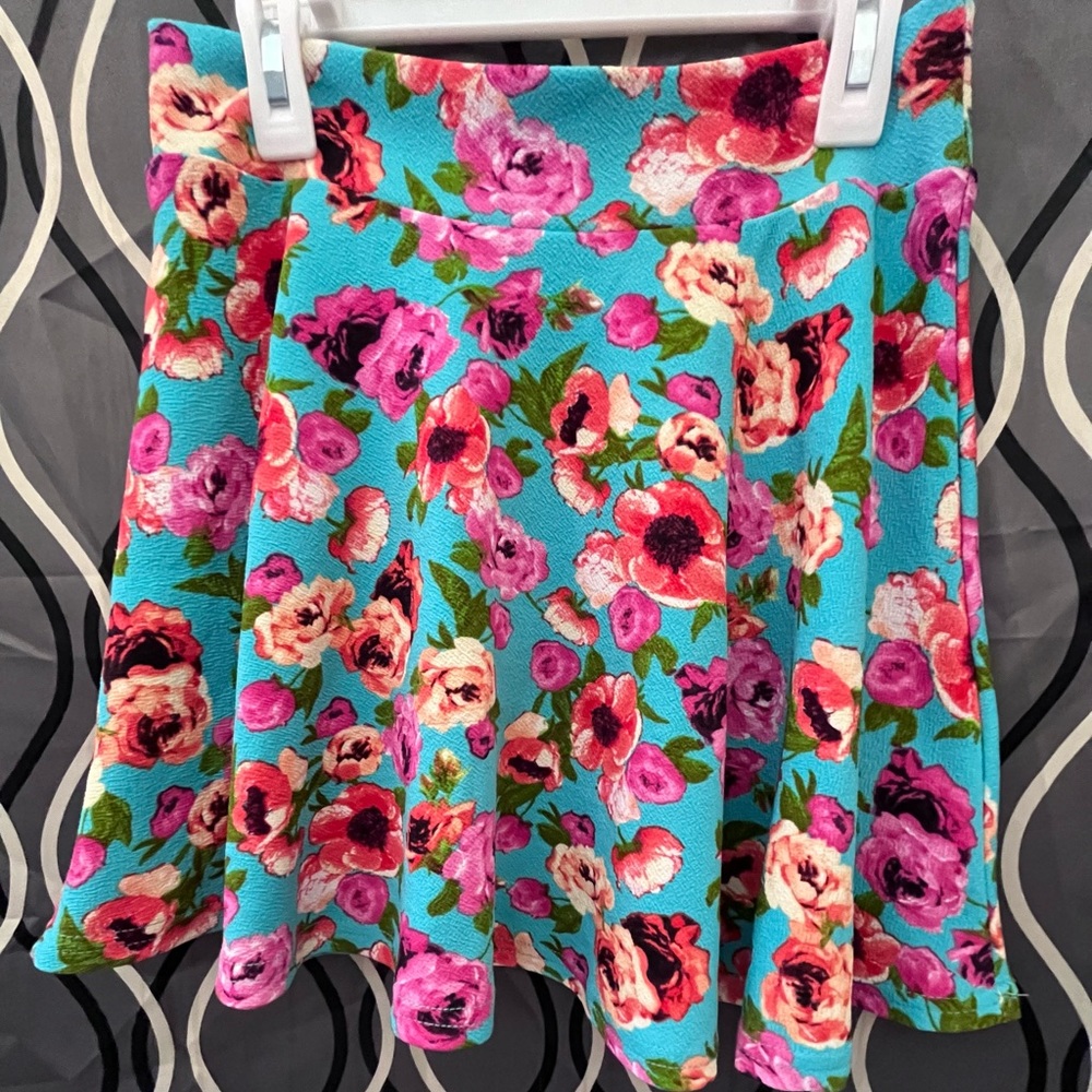 Floral Skater Skirt